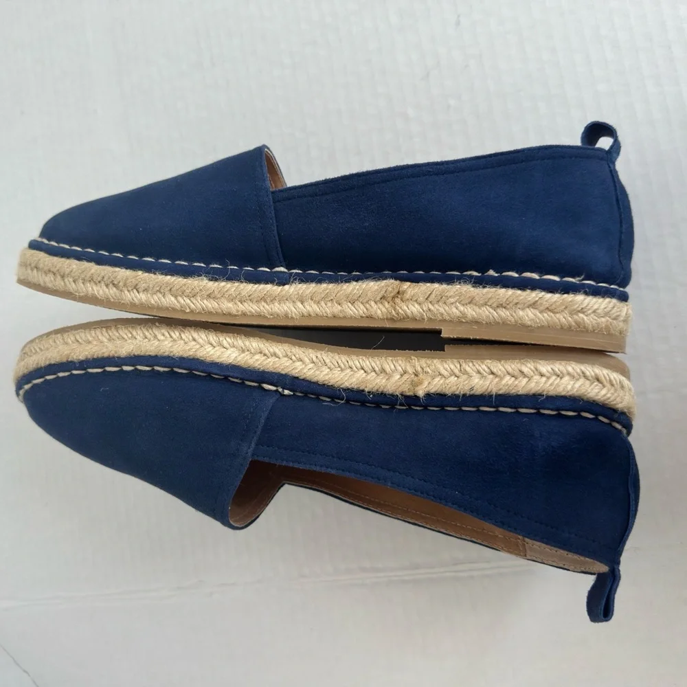 Ser Verde || Women's hand made in Spain Blue Espadrilles size 38